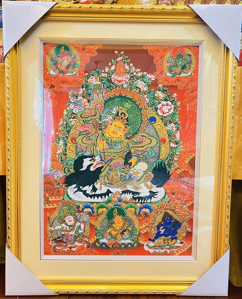 【财宝唐卡】提升财运！请向助理获取财神法教程