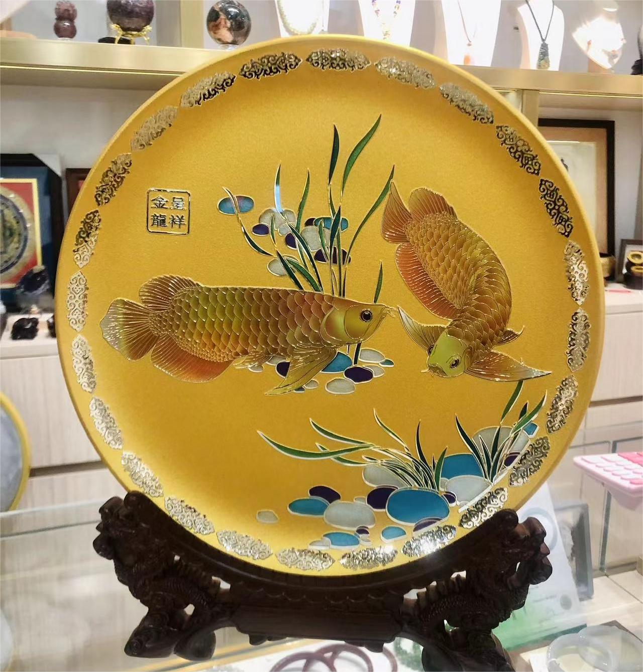 【招财旺运】金龙呈祥盘